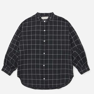 Everlane Collarless Air Shirt size 6